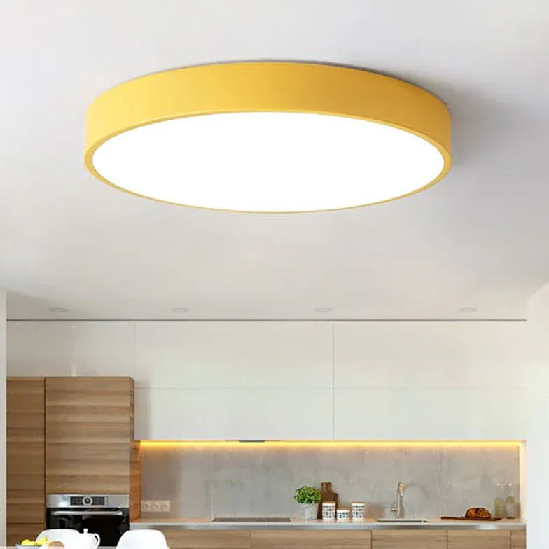 Low Ceiling Light For Children's Room Morandi Metal Led