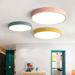 Low Ceiling Light For Children's Room Morandi Metal Led