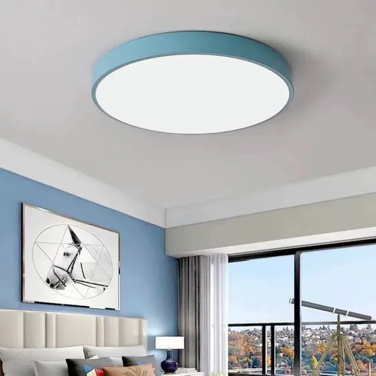 Low Ceiling Light For Children's Room Morandi Metal Led