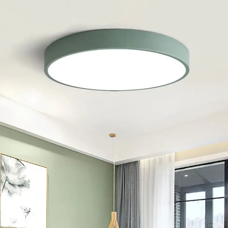 Low Ceiling Light For Children's Room Morandi Metal Led