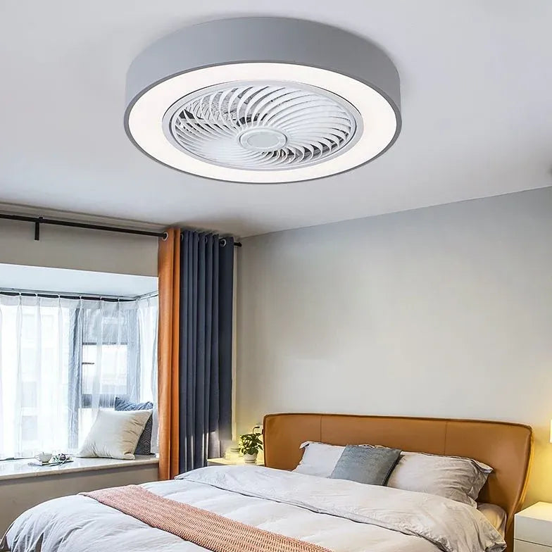 Ceiling Fan With Light For Bedroom Minori Metal Dimmable Ip20 Led