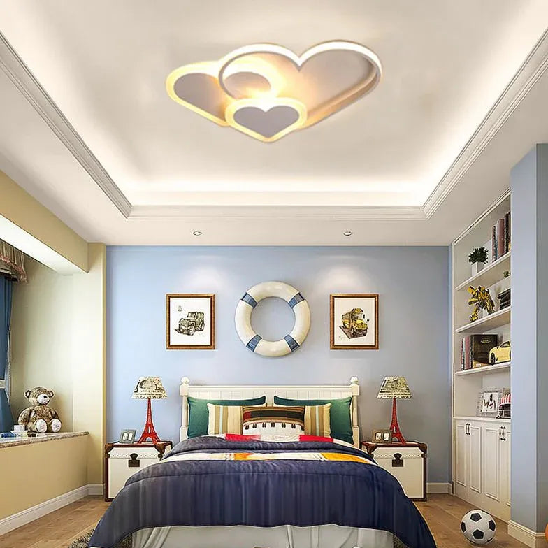 Flush Light For Bedroom Morandi Metal Cool White Ip20 Led