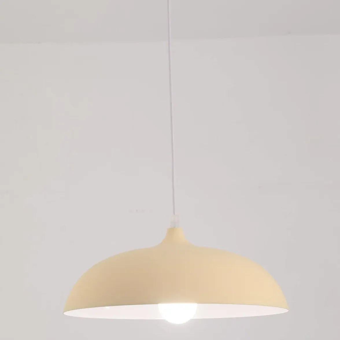 Light Single Pendant For Dining Room Morandi Metal