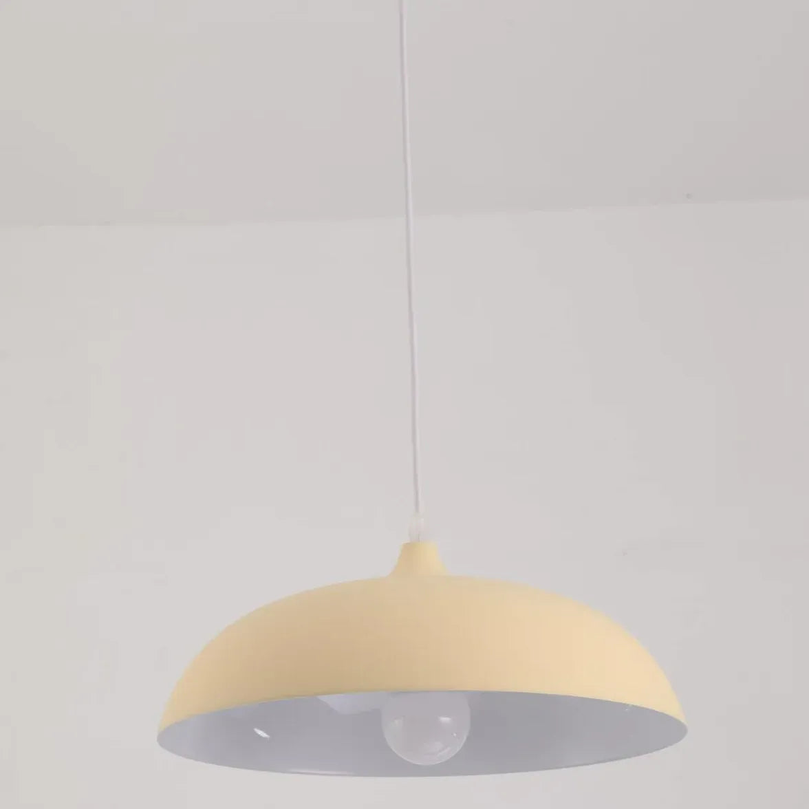 Light Single Pendant For Dining Room Morandi Metal