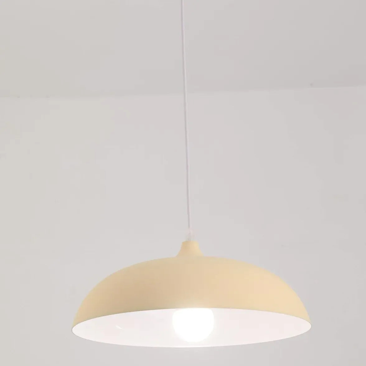 Light Single Pendant For Dining Room Morandi Metal