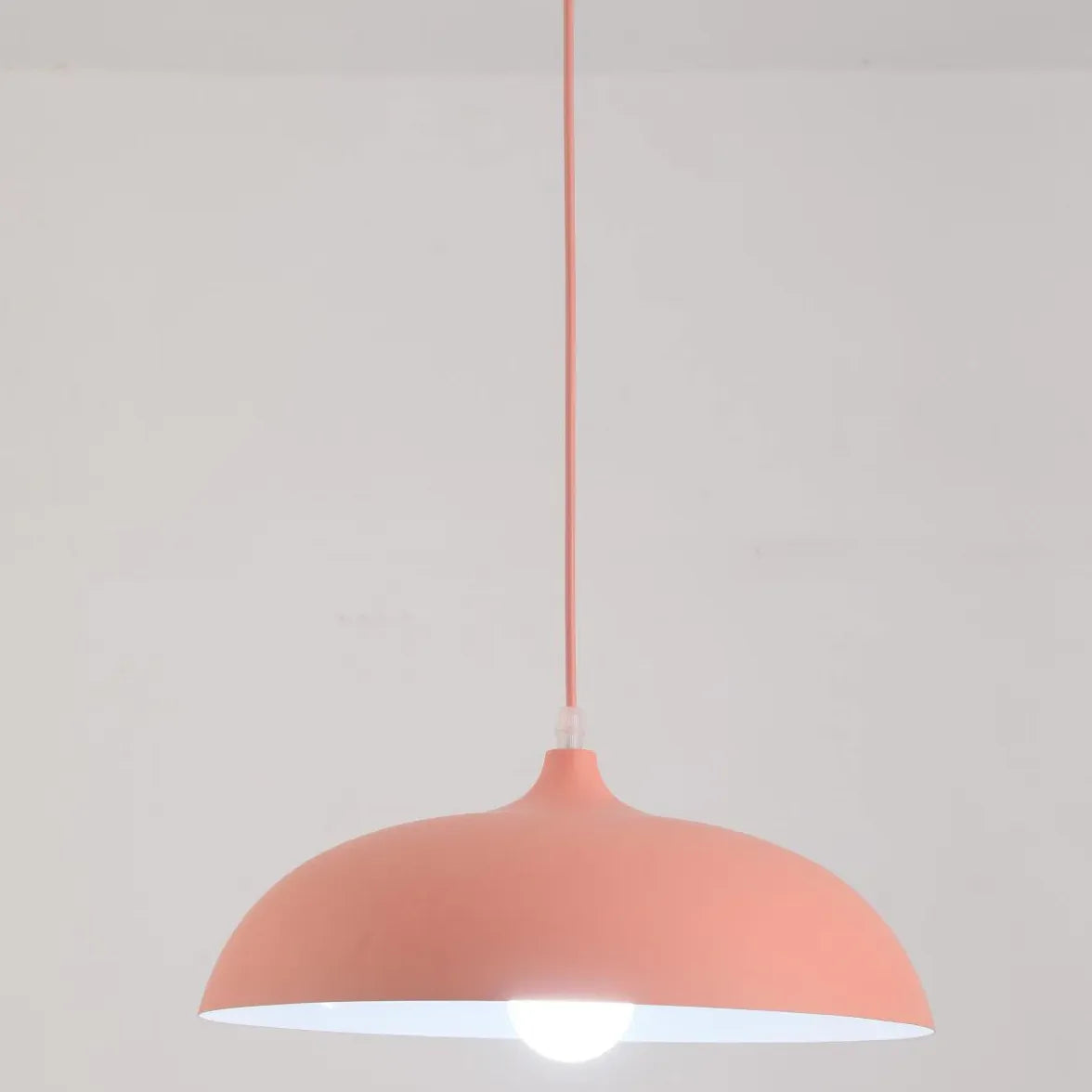 Light Single Pendant For Dining Room Morandi Metal