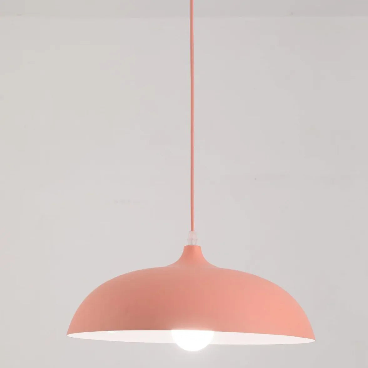 Light Single Pendant For Dining Room Morandi Metal