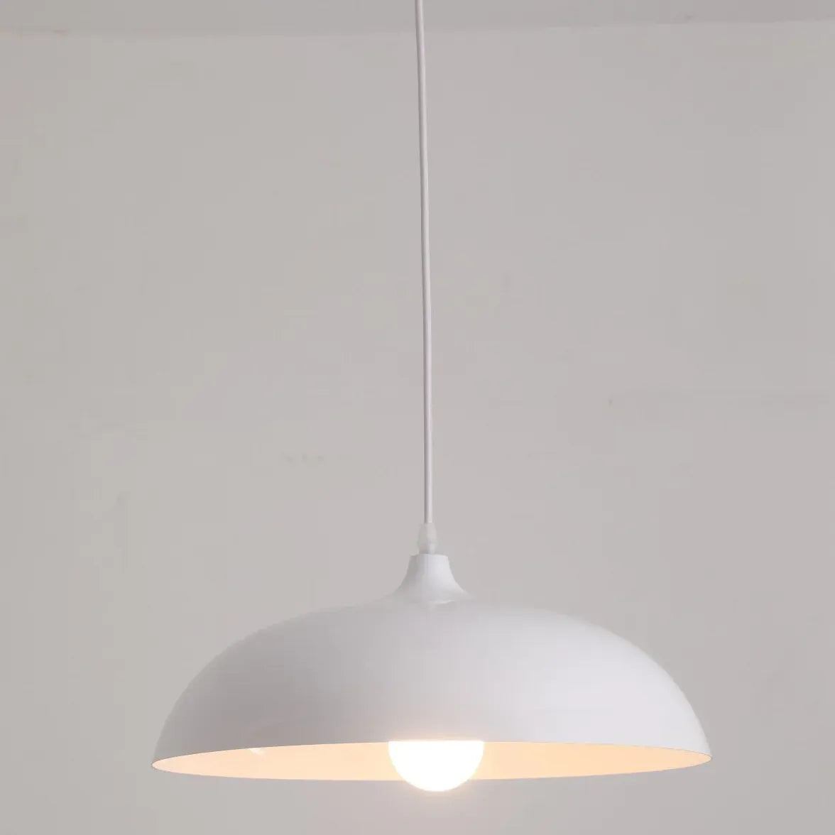 Light Single Pendant For Dining Room Morandi Metal