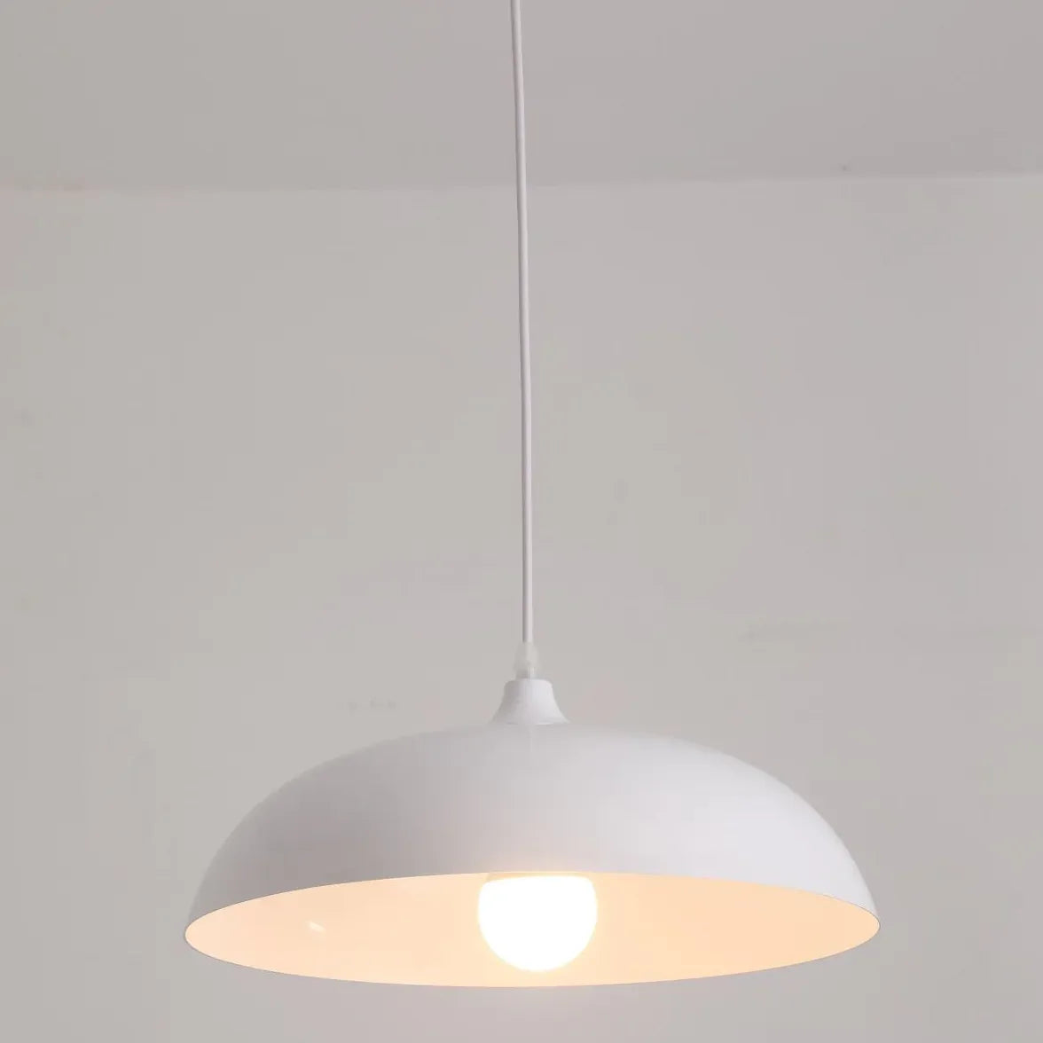 Light Single Pendant For Dining Room Morandi Metal