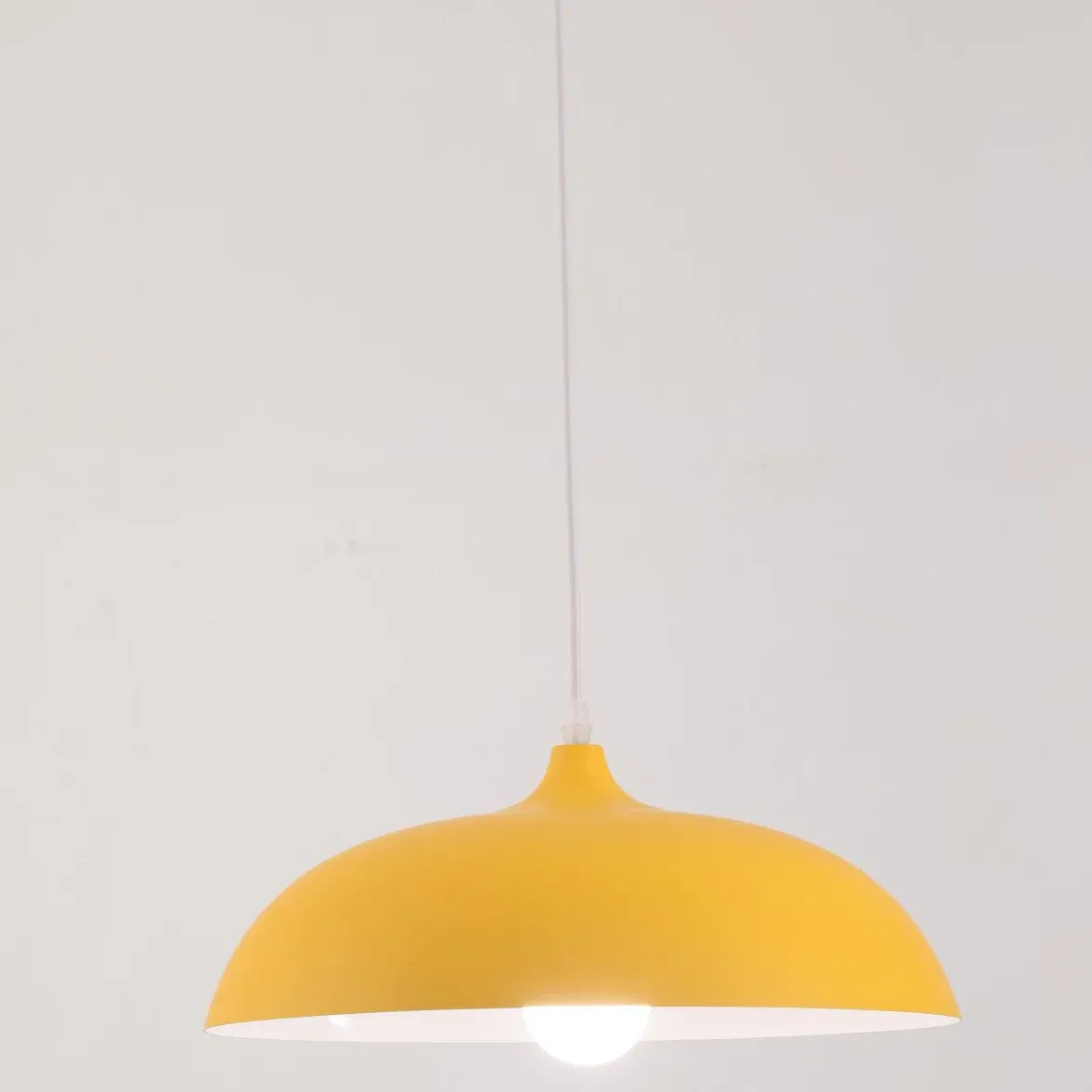 Light Single Pendant For Dining Room Morandi Metal