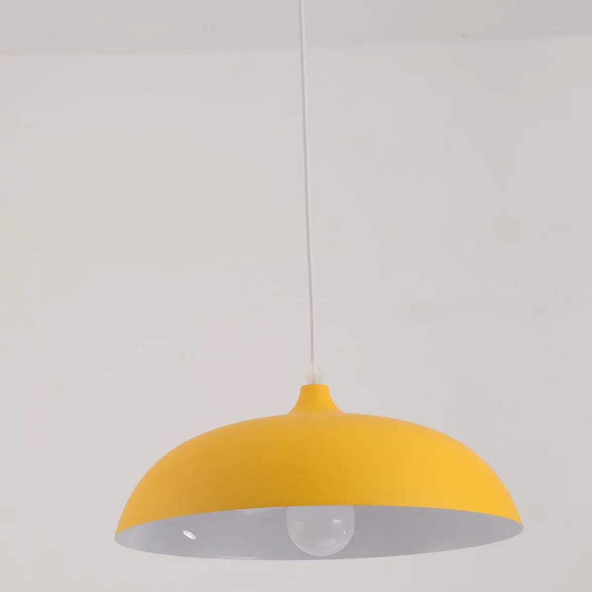 Light Single Pendant For Dining Room Morandi Metal