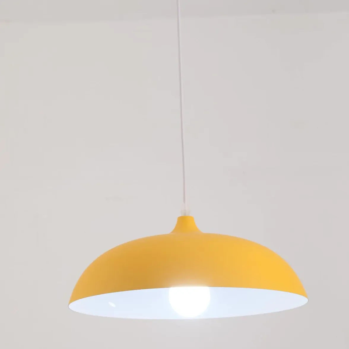 Light Single Pendant For Dining Room Morandi Metal