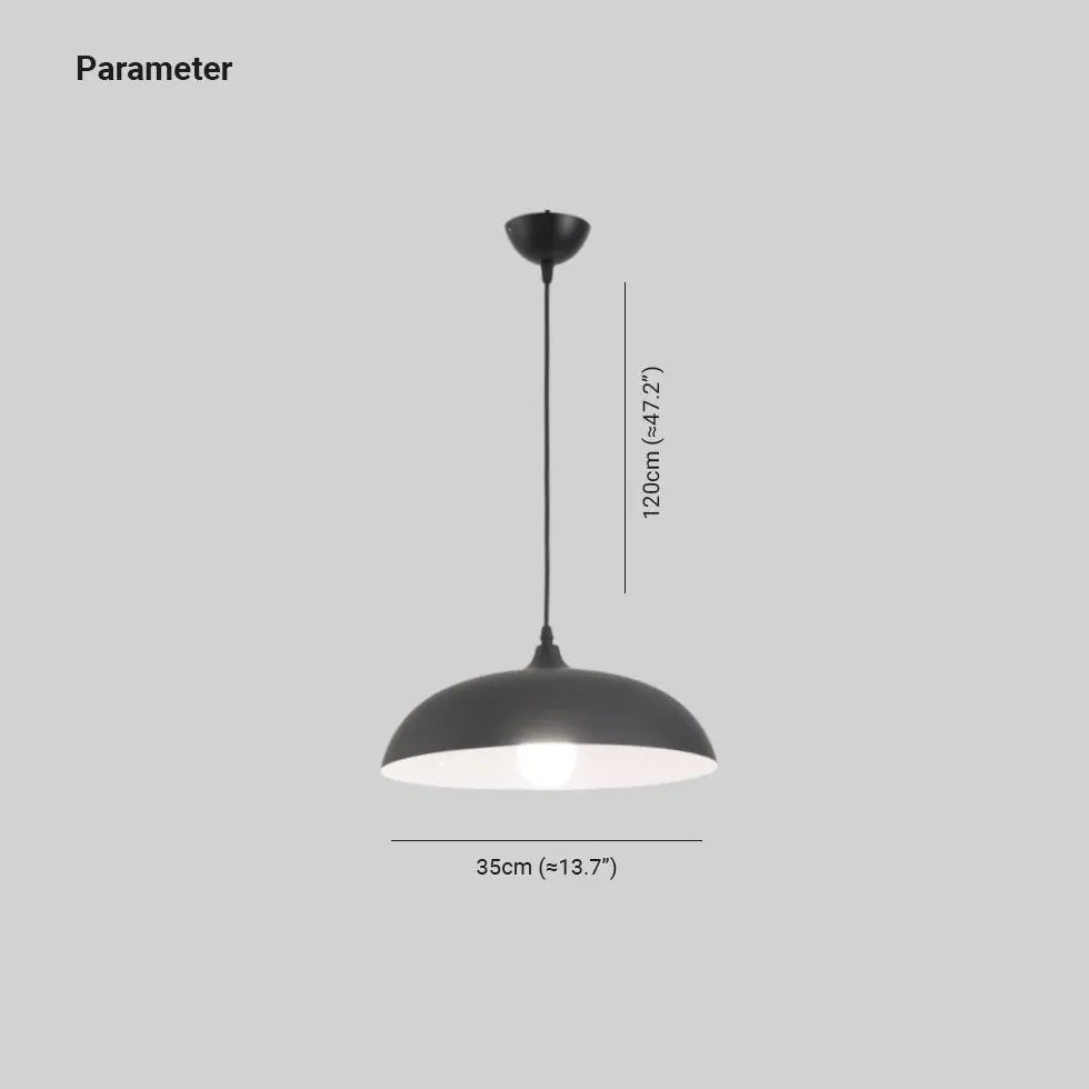 Light Single Pendant For Dining Room Morandi Metal