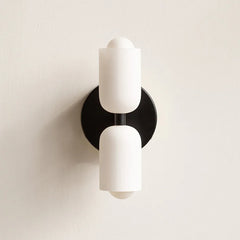 Black Up & Down Light For Bedroom Morandi Metal Ip20 Warm White