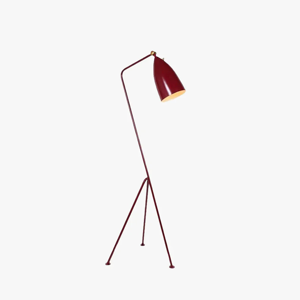 Black Tripod Floor Lamp For Bedroom Morandi Metal Plug Led Ip20