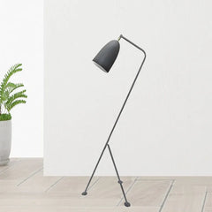 Black Tripod Floor Lamp For Bedroom Morandi Metal Plug Led Ip20