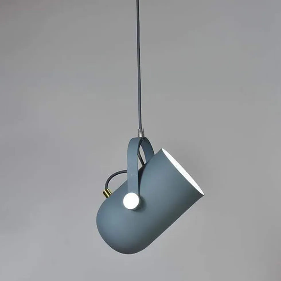 Light Single Pendant For Living Room Morandi Metal