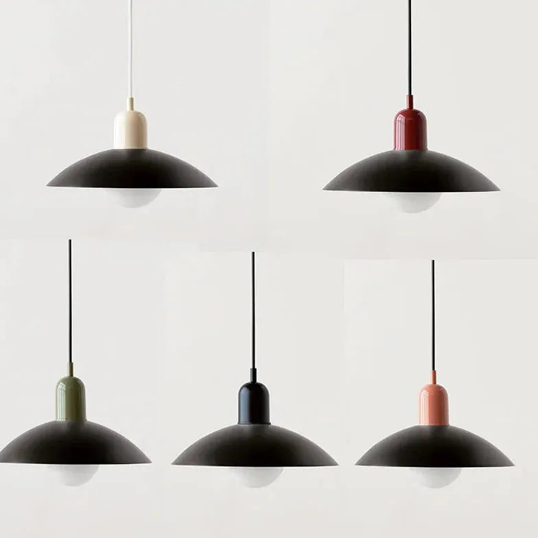 Light Single Pendant For Bedroom Morandi Metal