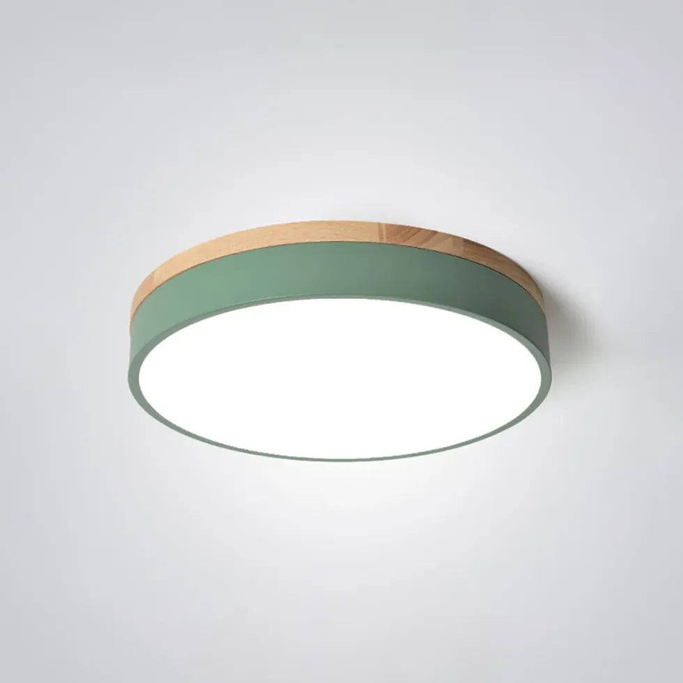 Led Ceiling Light For Kitchen Round Morandi Metal