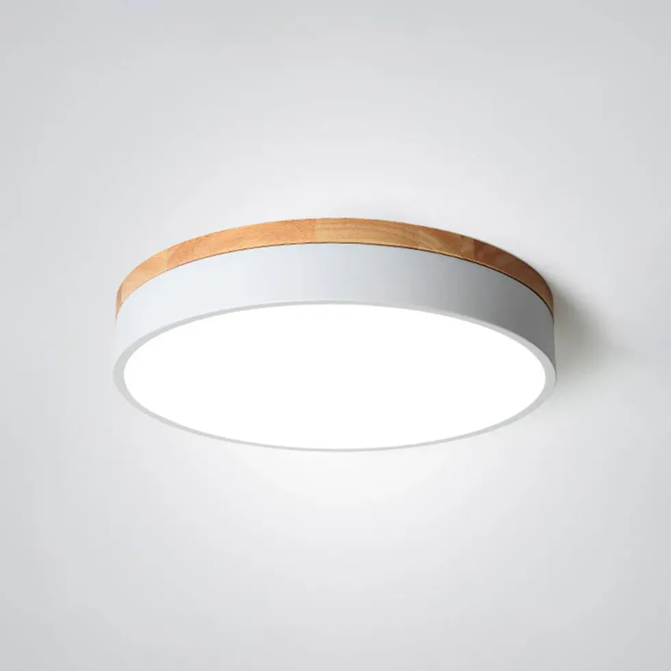 Led Ceiling Light For Kitchen Round Morandi Metal