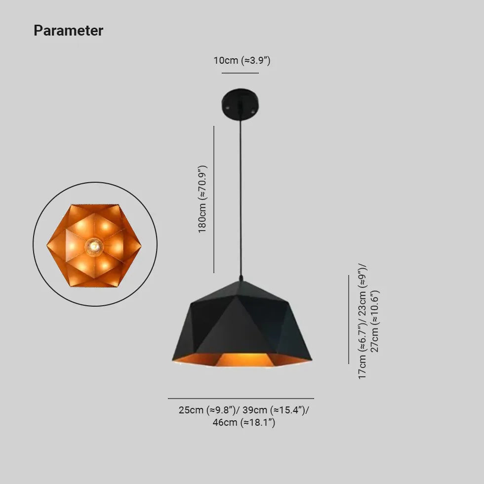 Decken Hängelampen Wohnzimmer im simplen nordischen Industriestil