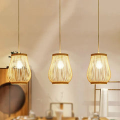 Light Single Pendant For Living Room Muto Rattan Ip20