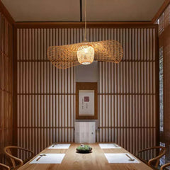 Pendelleuchte Japandi für moderne minimalistische Esszimmer