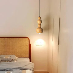 White Bedside Pendant Light For Bedroom Muto Metal Led Ip20 Warm White