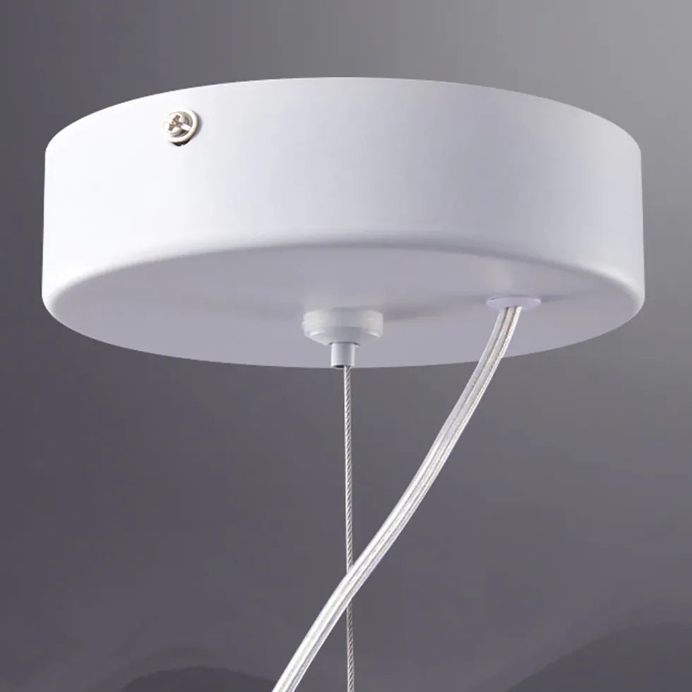 Bar Pendant Light For Bedroom Nazifa Metal & Pet Warm White Led