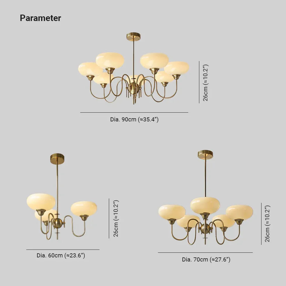 Deckenleuchte Messing Gold mit Bauhaus-Design und Glas