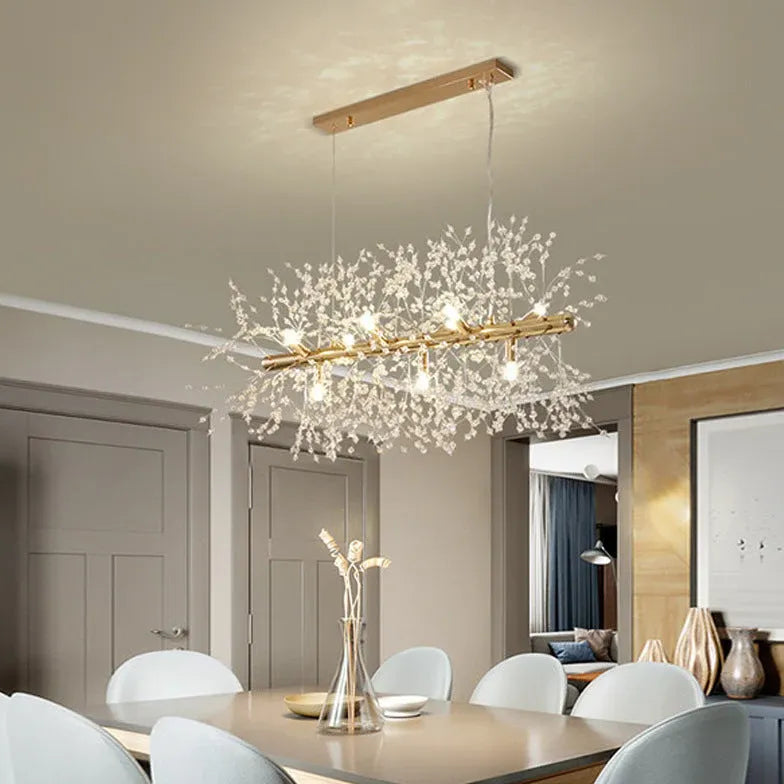 Statement Pendant Light For Bedroom Modern Acrylic