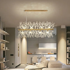 Statement Pendant Light For Bedroom Modern Acrylic