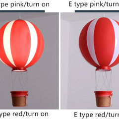 Runde Hängeleuchte nordisch Heißluftballon kreative Persönlichkeit
