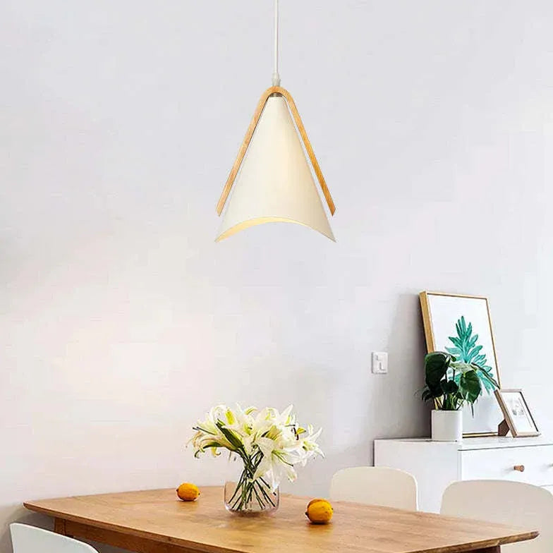 Nordic Macaron Bedside Pendant Light Metal