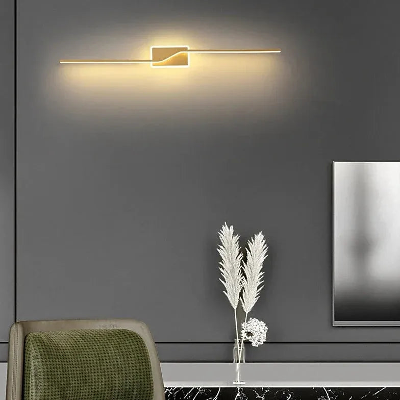 Flush Wall Light For Bathroom Modern Aluminum Led