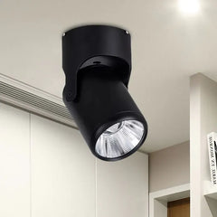 Black Spotlight For Living Room Novak Metal Led