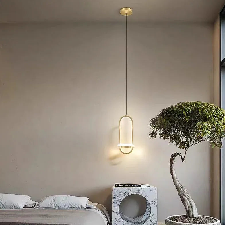 Pendelleuchte Schlafzimmer modern nordisch kreativ leichtluxuriös