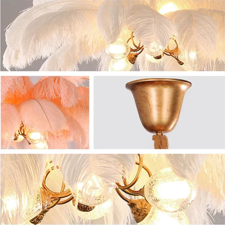 Statement Pendant Light For Bedroom O'moore Copper Warm White Ip20 Led