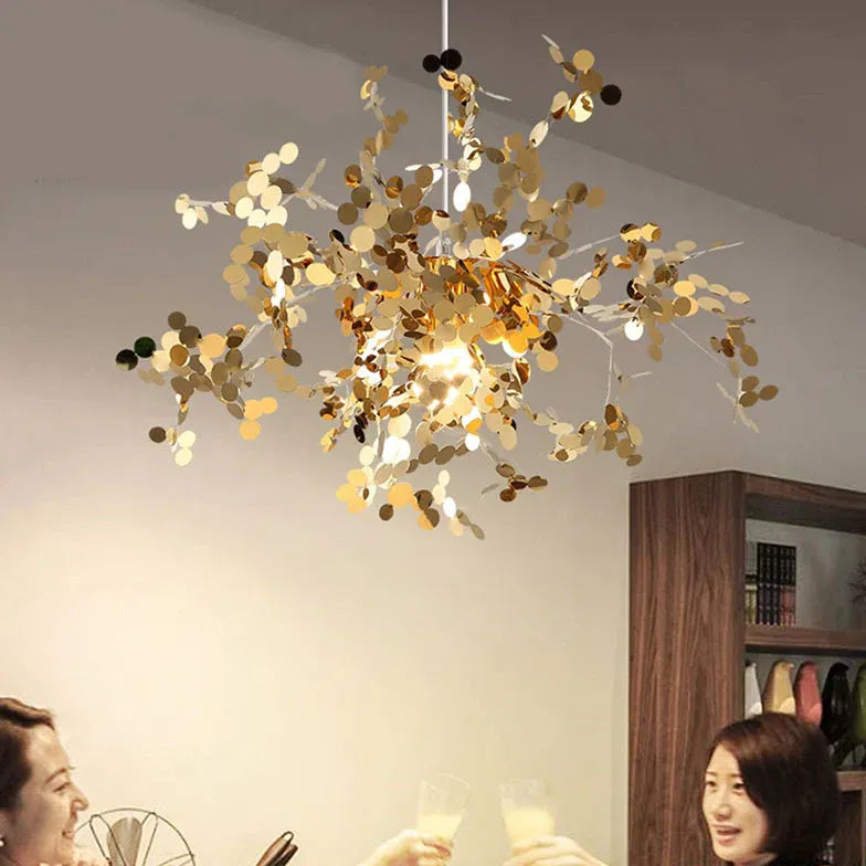 Bar Pendant Light For Living Room Olivia Stainless Steel Dimmable Led