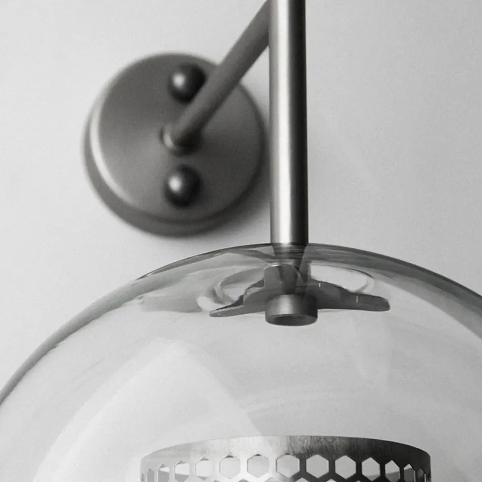 Wandleuchte innen design Glasball Modern minimalistisch