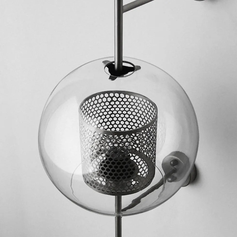 Wandleuchte innen design Glasball Modern minimalistisch