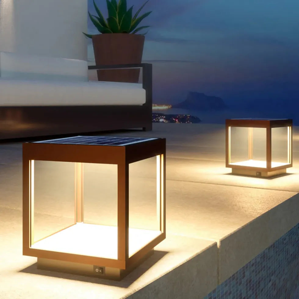 Moderne Stehlampen LED für elegante Terrassengestaltung