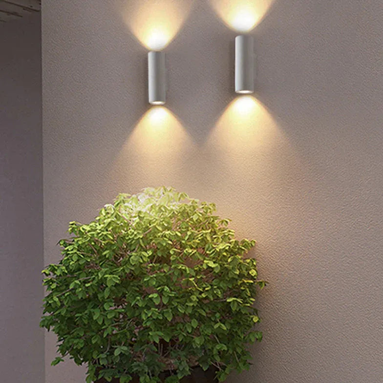 Black Up & Down Light Orr Cement Led