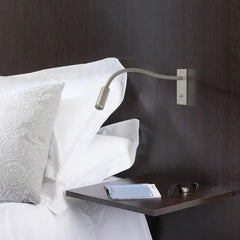 Single Arm Wall Light For Bedroom Orr Metal Warm White Ip20 Led