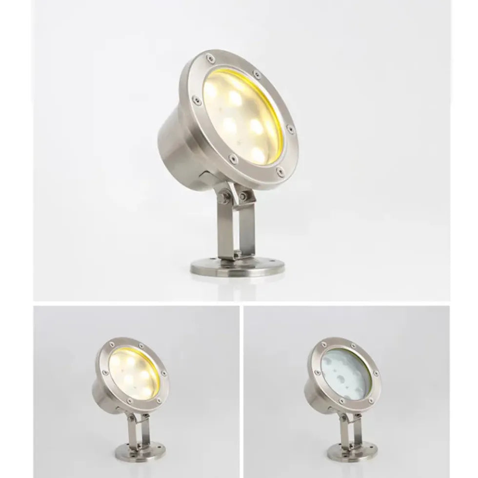 Garden Spotlight Orr Metal & Glass Led Ip65 Warm White