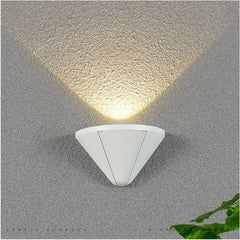 Black Outdoor Wall Light Cone Outdoor Metal