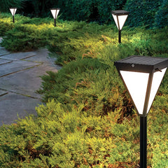 Black Solar Light Orr Aluminium Ip65 Outdoor