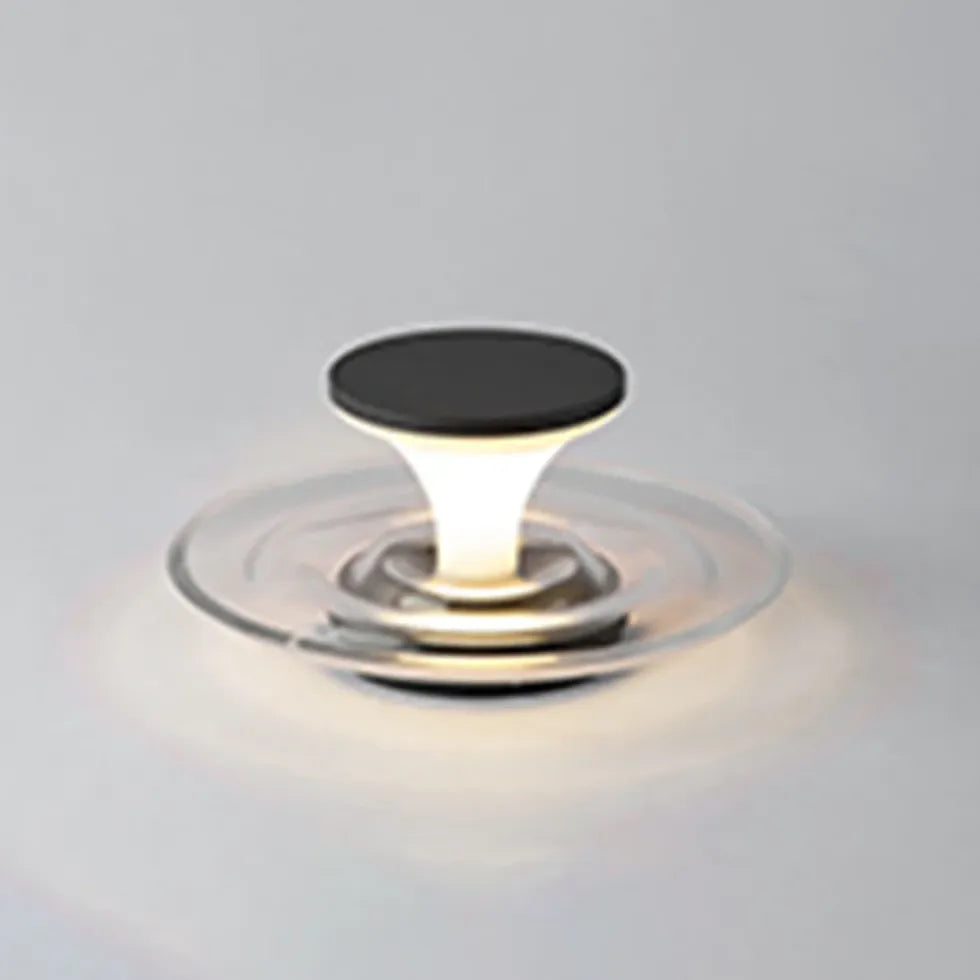 Solar Hybrid Round Orr Metal & Acrylic Led Warm White