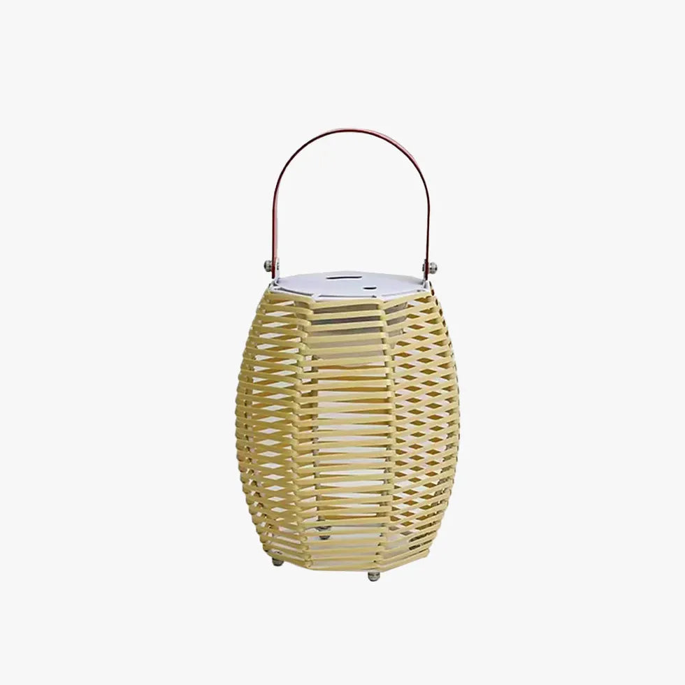 Rattan Orr Metal Led Warm White Ip65