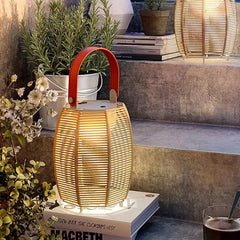 Rattan Orr Metal Led Warm White Ip65